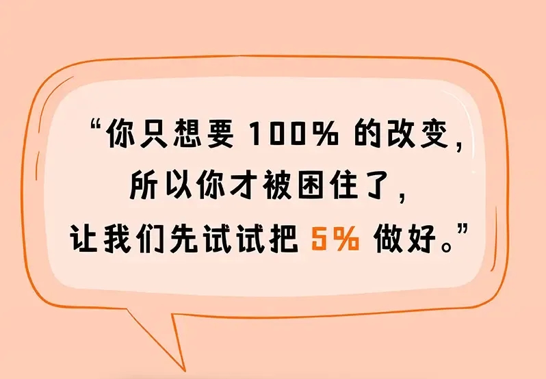李松蔚《5%的改变》引言摘抄
